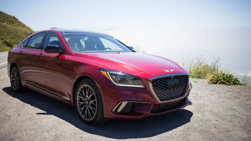 Illustration for article titled Genesis G70 Sports Sedan Specs Sounding Seriously Slick So Far, uhhh...Sis!